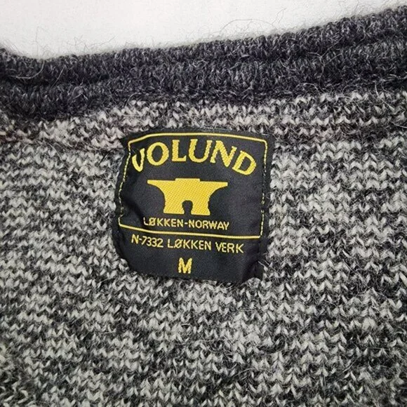 Vintage Volund Norway Thick Wool Sweater (M)